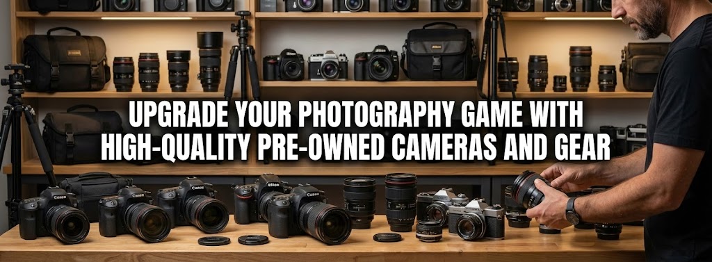 Upgrade Your Photography Game with High-Quality Pre-Owned Cameras and Gear